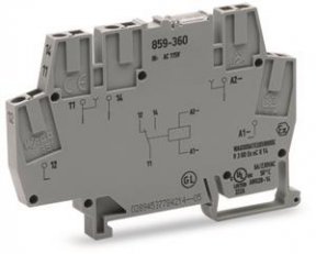 Reléový modul, jmenovité vstupní napětí AC 115 V, 1 přepínací kontakt, šedá