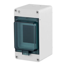 Kryt FlatBOX 5903 IP65 3mod. na omítku průhl. dveře 135x74x97mm FAMATEL 5903