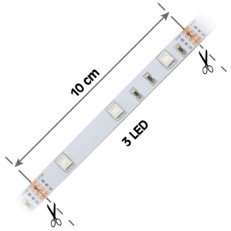 4731535-60 LED pásek 30LED/m, 5050, IP20, RGB, 12V, 5m FKLP-12/5050/030-IP20-RGB