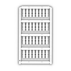 Multikarta pro vodiče KE3-NS 4x12 - bez popisu (32ks štítků) G0814700