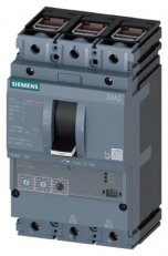 Jistič 3VA21, 160A 200kA/415V, Ir 63÷160A,Ii (1,5÷10)x In, 3pól, třmenové svorky