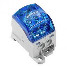 Svorka k rozvádění napájení WPD 106 1X70/2X25+3X16 BL WEIDMÜLLER 2518570000