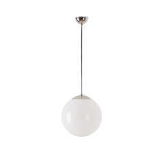 Závěsné svítidlo s plastovým stínidlem OSMONT ISIS P2 PM 10W IP40 E27 chrom