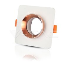 GU10 Fitting Gypsum Metal White Plaster