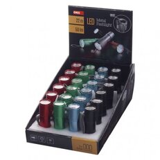 LED ruční kovová svítilna P3848A, 50 lm, 3x AAA, display box EMOS P3848A