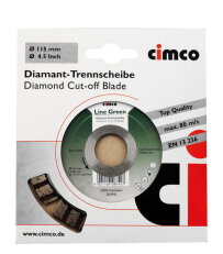 Diamantový řezný kotouč na střešní krytinu - 115 mm CIMCO 208742