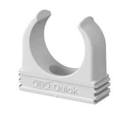 OBO 2955 F M32 RW Příchytka Quick samozhášivá M32 čistě bílá Polypropylén PP