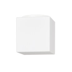 Přisazené svítidlo se skleněným stínidlem OSMONT APUS 4 10W IP44 E27 bílá