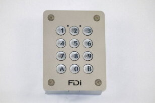 Klávesnice, nerez ocel, podsvit, 2-Smart FDI FD-025-178