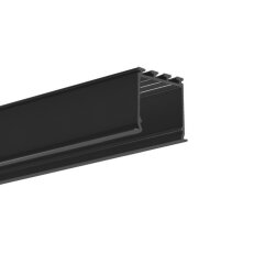 LED hliníkový profil KLUŚ LOKOM černá 1m /B5553K7_1m/ ALUMIA A05553A07_1