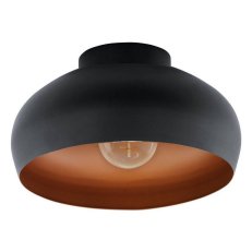 Stropní svítidlo MOGANO 2 1xE27 d280 černá/KUFPER 40W IP20 EGLO 900555