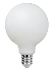 Světelný zdroj Filament LED E27G95 8W 1055lm 2700K Milky RABALUX 1381