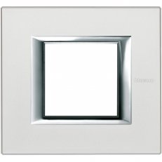 Legrand HA4802SAN BTAX RÁMEČEK 2M STŘÍBRO