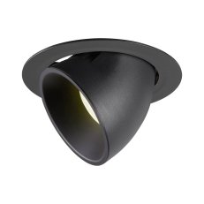 NUMINOS GIMBLE XL, zápustné stropní svítidlo černé 4000 K 40° SLV 1006068