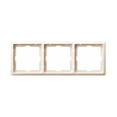 Schneider MTN481344 Rámeček Artec, trojnásobný, white cream