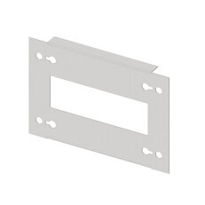 dělený panel 200mm G3 plech, 7TE pro šíř