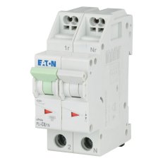 PLI-C8/1N Jistič PLI (bezšroubové svorky nahoře) char C 1+N-pólový 10kA 8A