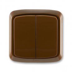 ABB Tango 3558A-05940 H Přepínač sériový,s krytem a rámečkem,řazení 5,IP44