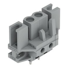 Pružinová svorkovnice THT rovná 5 mm šedá 2pól. WAGO 232-132/047-000