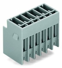 Konektor s pájecími piny THT pájecí kontakt 1x1 mm rovné zelená-žlutá/šedá 3pól.