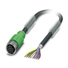 SAC-8P-10,0-PVC/M12FS SH Kabel senzoru/aktoru 1421545