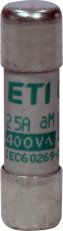 Válcová pojistka CH10 aM 25A/400V ETI 002652019