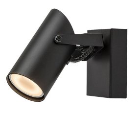 MAXIMILIAN GU10 1x 25W IP20 matná černá RABALUX 73043