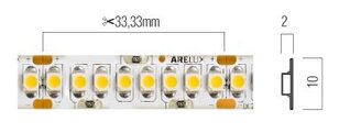 XRIBO IP66 5m/reel LEDS STRIP 22W/m 240