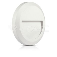 2W LED Step Light White Body Round Warm White, VT-1142 V-TAC SKU1315