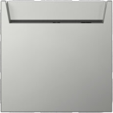 Spínač hotelové karty kont.+N-sv. System 55 nerez(lak.) GIRA 3140600