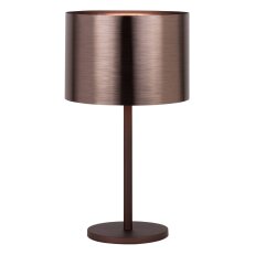Stolní svítidlo SAGANTO 1 TL/1 d350 BRAUN-KUPFER 1X60W IP20 EGLO 39394