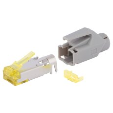 RJ45 Stecker TM31 Hirose Cat.6A YE