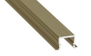 Vestavný hliníkový profil AL-PROFIL AXIN REED GREEN LACQUERED 1M GXLP1152