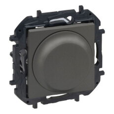 NILOE S.STMÍVAČ OTOČ.300W OCEL LEGRAND 863452B