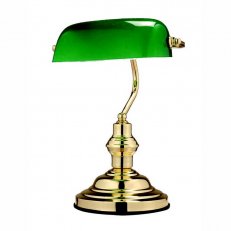 Stolní lampa ANTIQUE zlatá 1xE27, max. 60W 230V GLOBO 2491