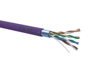 Instalační kabel CAT5E FTP LSOH Dca s1 d2 a1 500m/reel SOLARIX 27655152