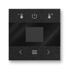 ABB LEVIT M Kryt pro termostat prostorový s Bluetooth, titanová 2CHH910400A4070