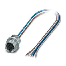 Přístrojový konektor zpředu stěny SACC-E-FS-8CON-M16/0,5 PP 1432249