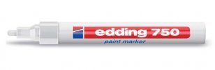 EDDING 750 B Popisovač bílý 2-4 mm