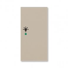 ABB Levit Kryt 2násobný pravý symbol osvětlení macchiato 6220H-A02201 18