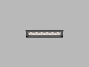 Zápustné svítidlo RIVA MINI WW 6, B DALI TW/PUSH TW 10W 2700K-4000K UGR černá