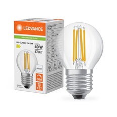 Světelný zdroj LED CLASSIC P DIM P 3.4W 840 Clear E27 LEDVANCE 4099854847899