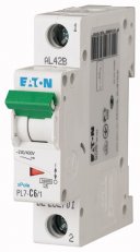 Jistič PL7-C6/1, char C, 1-pólový, 10kA, 6A EATON 262701