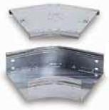 Ohyb žlabu pozink. 45° 75x150mm