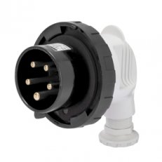 Gewiss GW60115  Vidlice úhlová 90° 3pól.+N+E 16A 500V 7H IP67