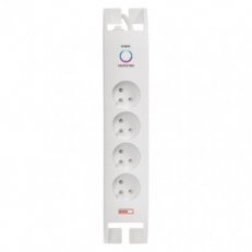 Přepěťová ochrana 900J 4 zásuvky, 2m, bílá EMOS P54012