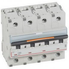 DX3 JISTIČ, 4 PÓLOVÝ, CHAR. C,80A 25KA LEGRAND 409801