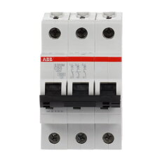 S203M-C50 3 fázový jistič 50 A char. C 10kA ABB 2CDS273001R0504