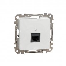 Sedna D/E Datová zásuvka 1xRJ45 kat. 6A UTP, Bílá SCHNEIDER SDD111466