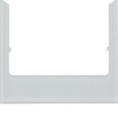 Designový rám pro KNX Touch Control 3,5, ostré hrany, sklo, alu BERKER 13196414